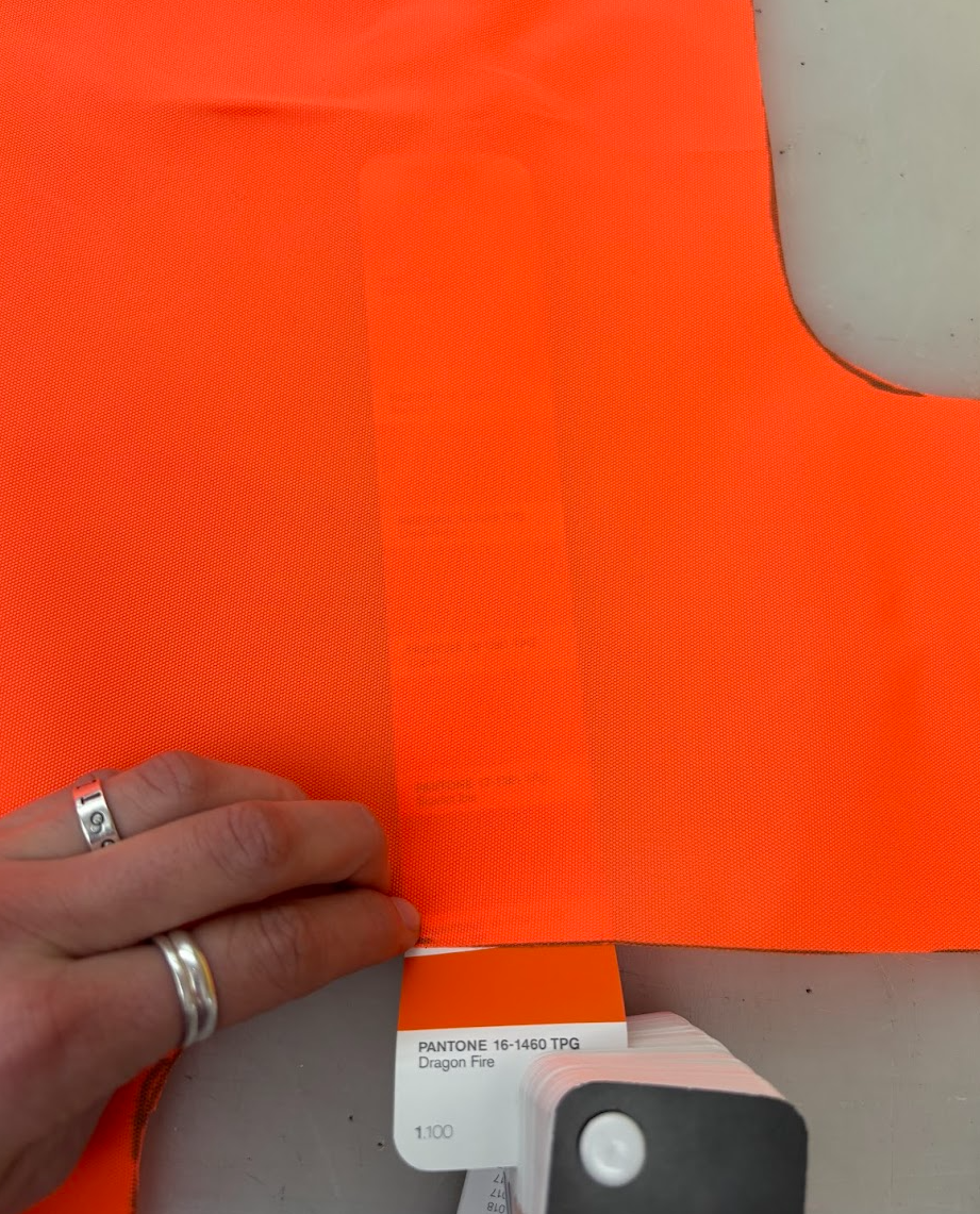 Hi-Viz Orange 400D Pack Cloth