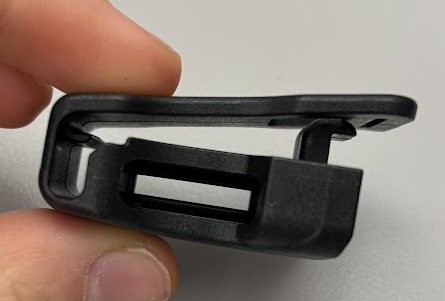 Black 25mm Molle Champion Clip (Female)