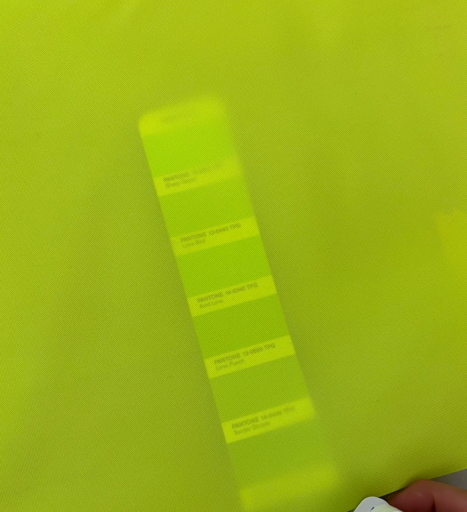 Hi-Viz Yellow 400D Pack Cloth