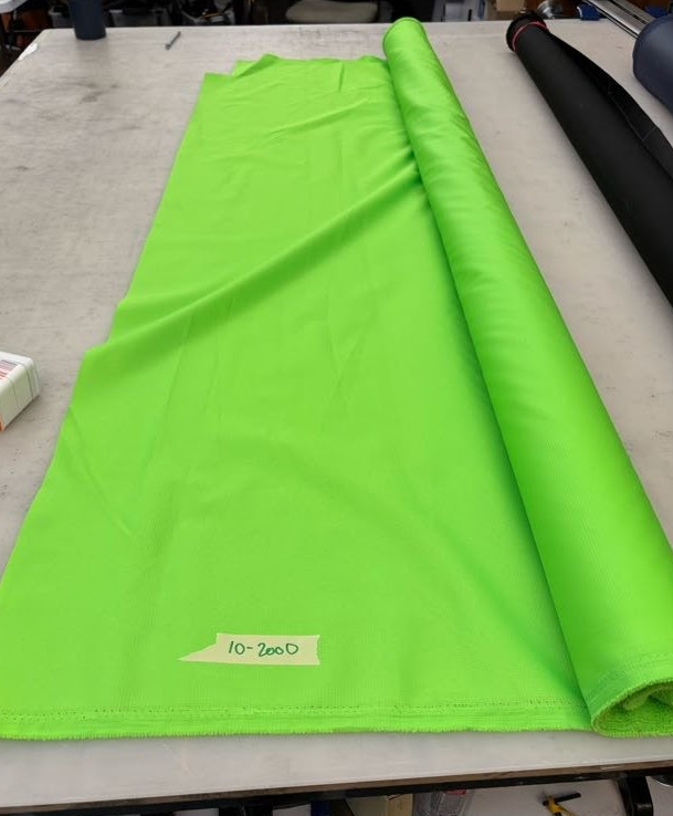 Neon Green Ottertex 200D Ripstop