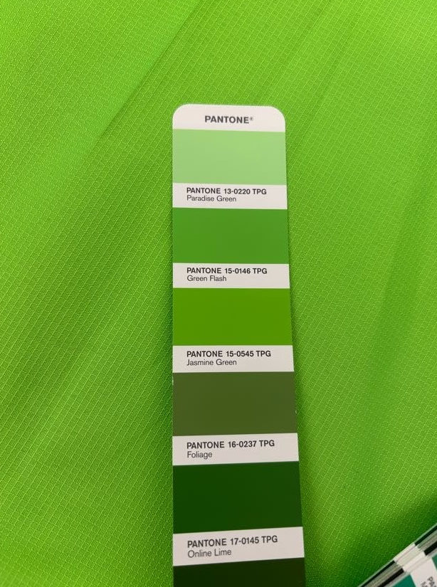 Neon Green Ottertex 200D Ripstop