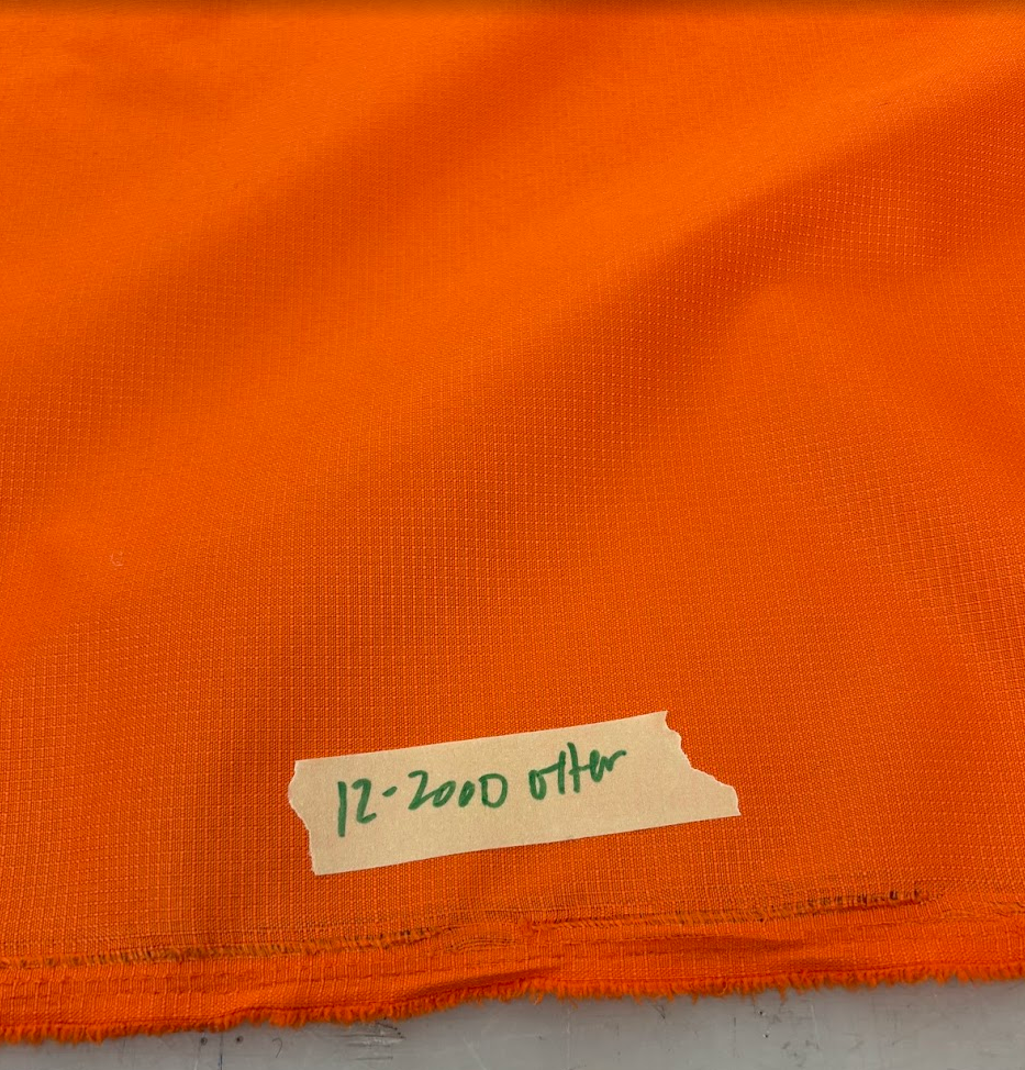 Bright Orange Ottertex 200D Ripstop