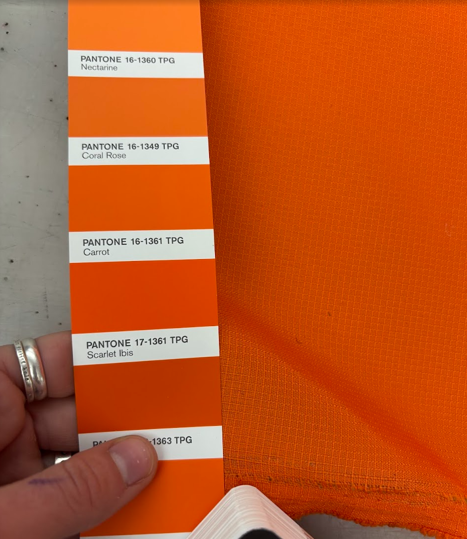 Bright Orange Ottertex 200D Ripstop